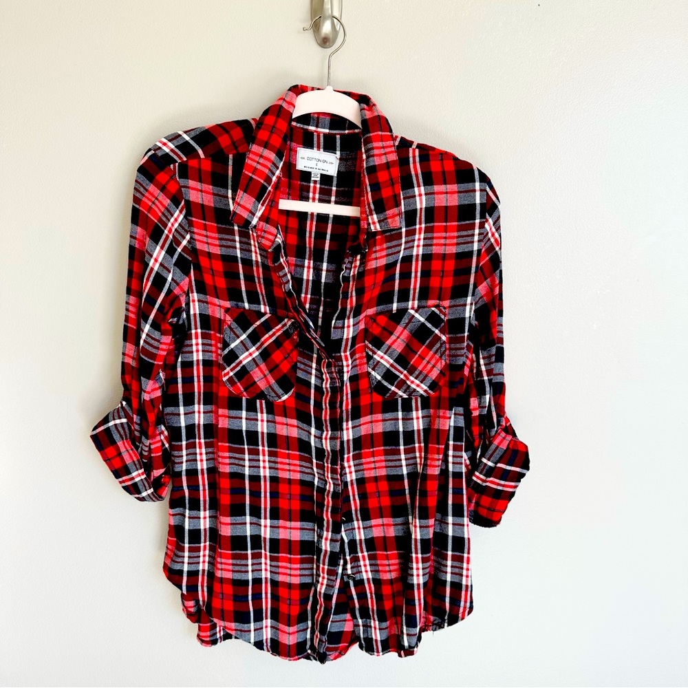 Women’s Flannel Shirt NWOT - small